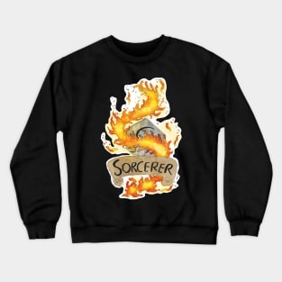 Sorcerer D&D Class T Shirt Crewneck Sweatshirt